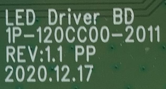 LED DRIVER PARA TV VIZIO / NUMERO DE PARTE M70Q7J03 / 1P-120CC00-2011 / M70Q7J03 606 / 210827 / 359121 / FP695R3HA024 / MODELO M70Q7-J03 LFTGE1 - Imagen 3